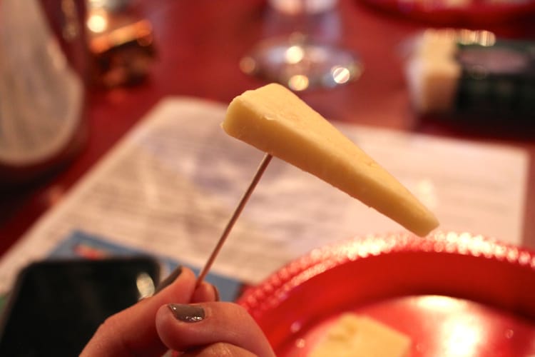Cheese tasting cabot blog brulee | The Foodie Dietitian @karalydon