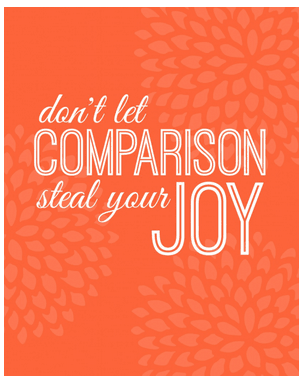 Mindful Monday: How to ditch the negative comparison talk | The Foodie Dietitian @karalydon