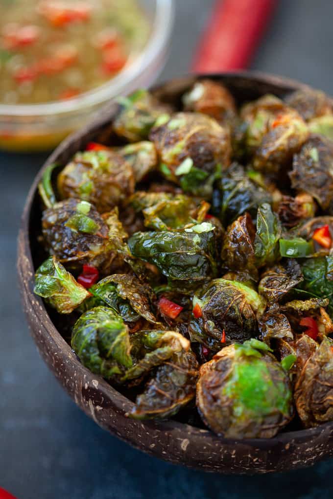 crispy Thai brussels sprouts
