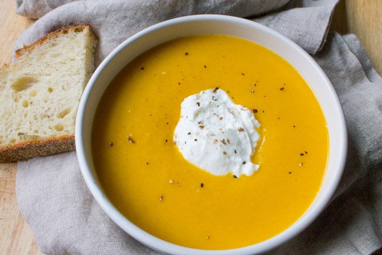 Kara Lydon | Vegan Butternut Squash Soup with Cardamom - Kara Lydon