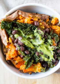 Vegan Sweet Potato | The Foodie Dietitian @karalydon