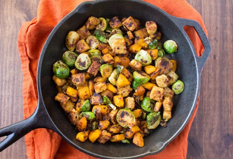 Pumpkin Hash | The Foodie Dietitian @karalydon