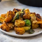 Vegan Tempeh Pumpkin Hash | The Foodie Dietitian @karalydon