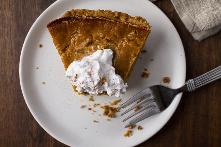 Vegan Gluten-Free Pumpkin Pie-4