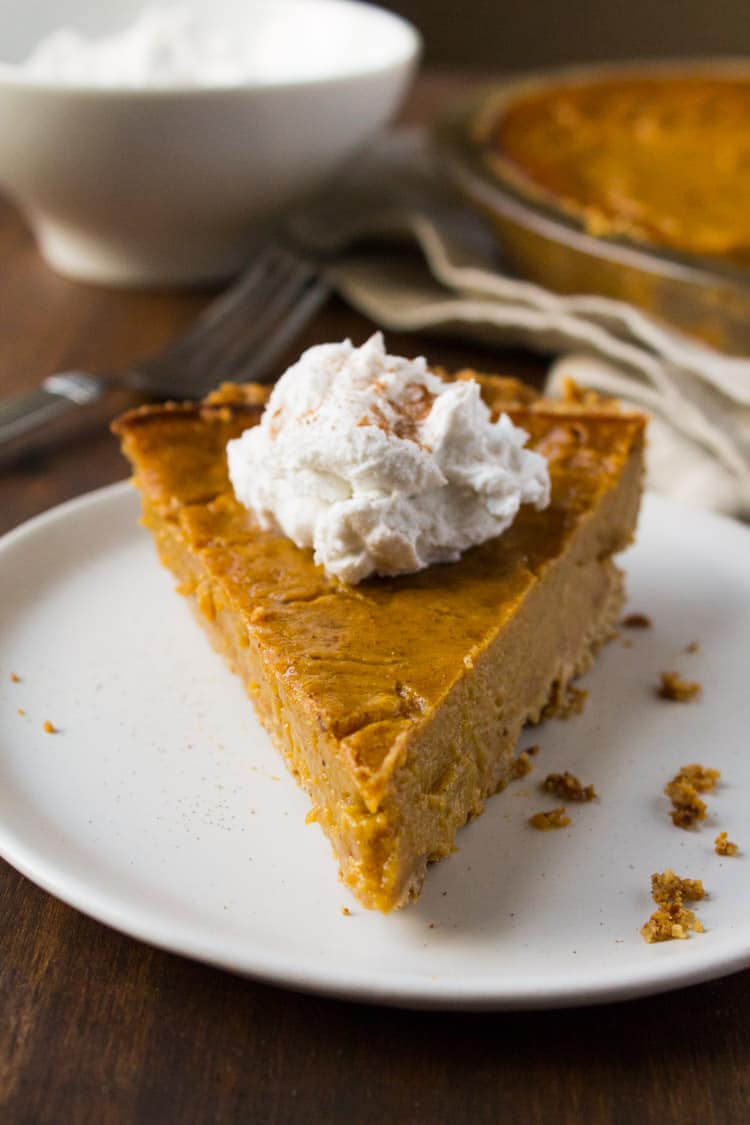 Vegan Gluten-Free Pumpkin Pie-5