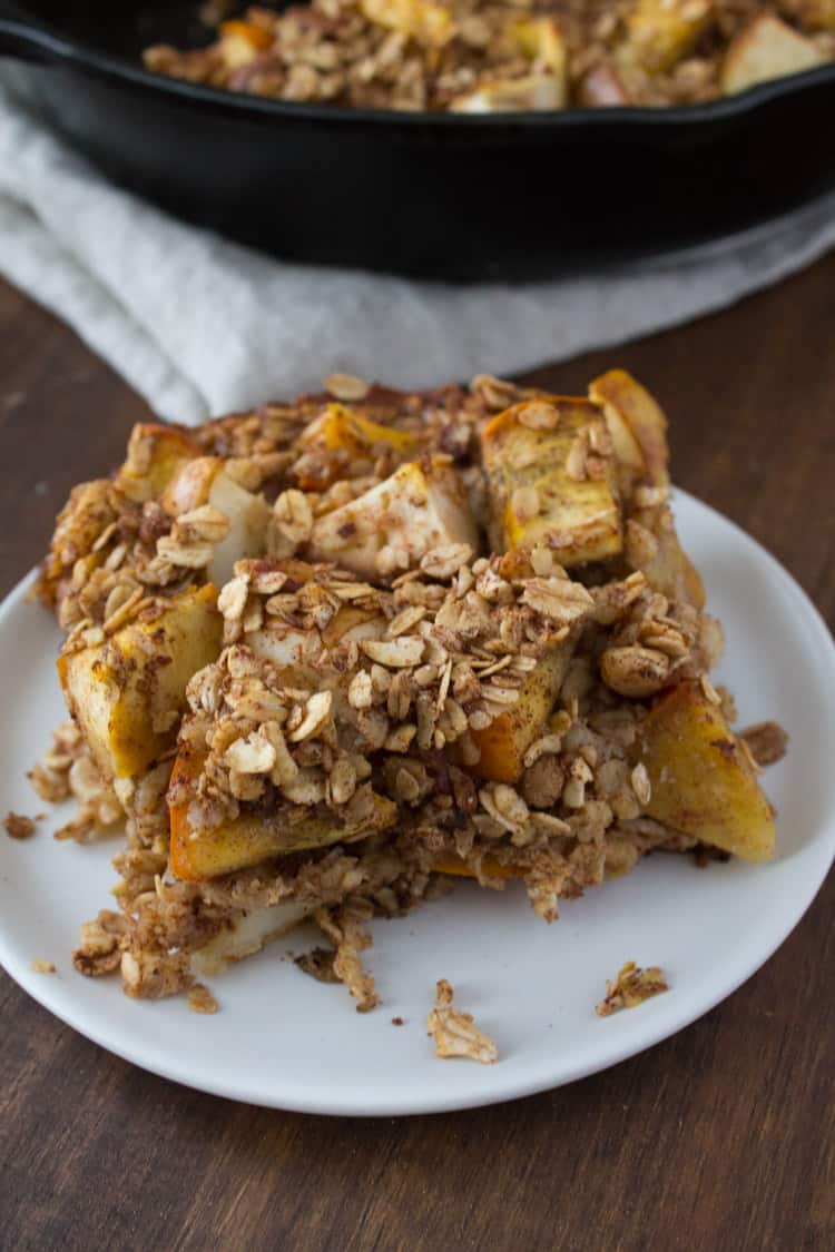 Persimmon and Pear Oatmeal Breakfast Bake-7