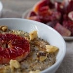 Blood Orange Oatmeal | @TheFoodieDietitian