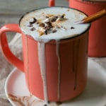 Vegan Boozy Mexican Spiced Hot Chocolate | @TheFoodieDietitian