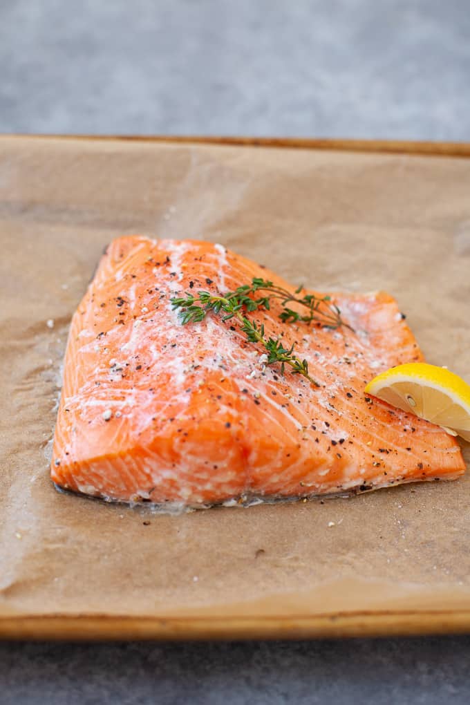 Simple Slow Cooker Salmon