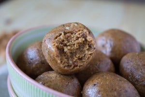 Almond Butter and Jelly Energy Bites