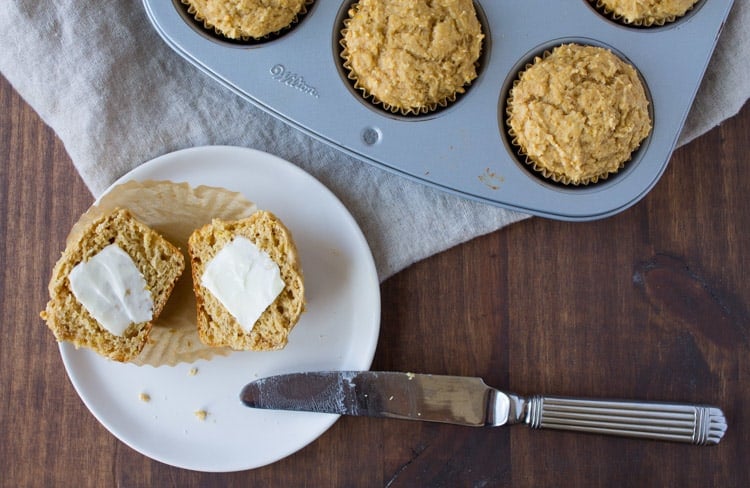 Meyer Lemon Ricotta Muffins | @TheFoodieDietitian