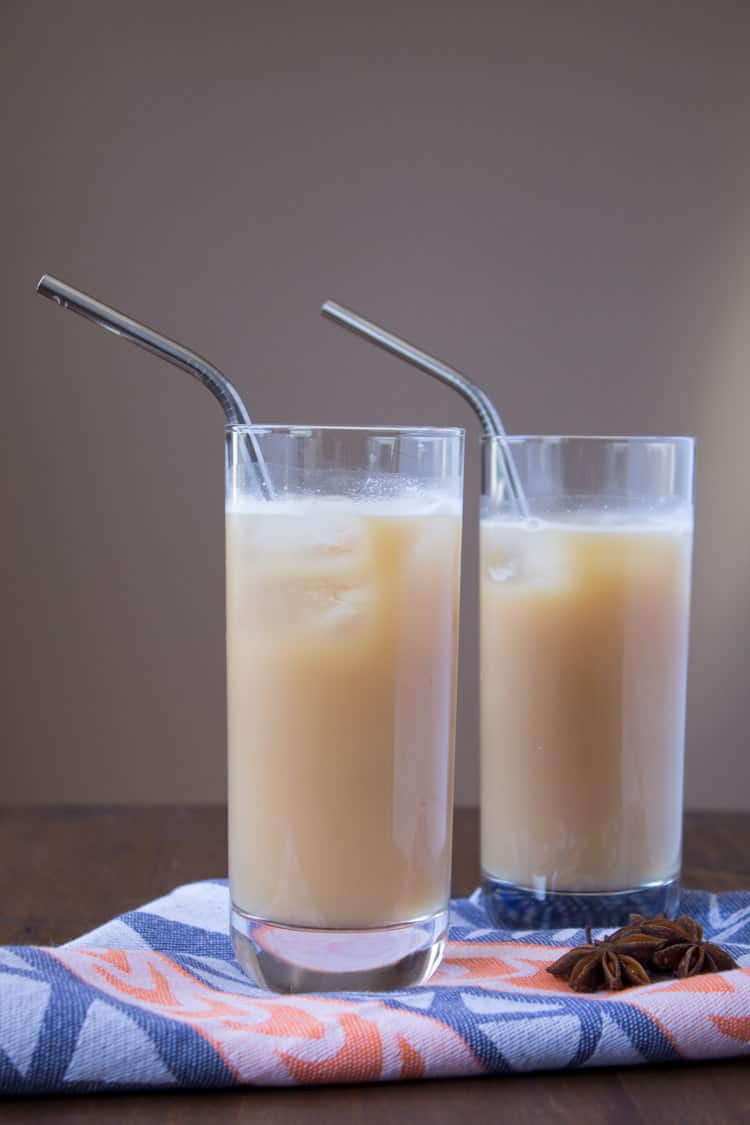 Vegan Thai Iced Tea | @karalydon