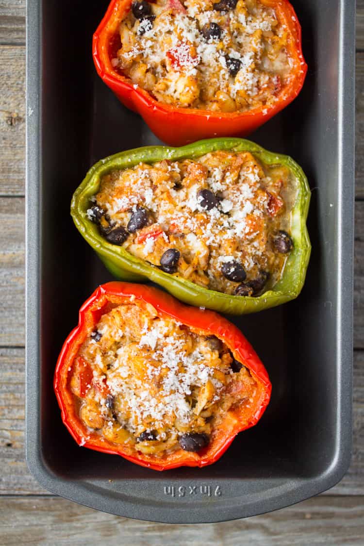 Mexican Tilapia Stuffed Peppers-4