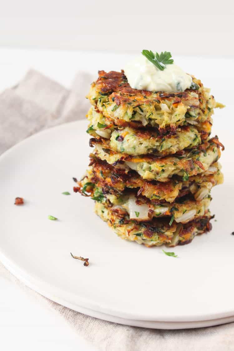 Easy Kohlrabi Fritters Recipe