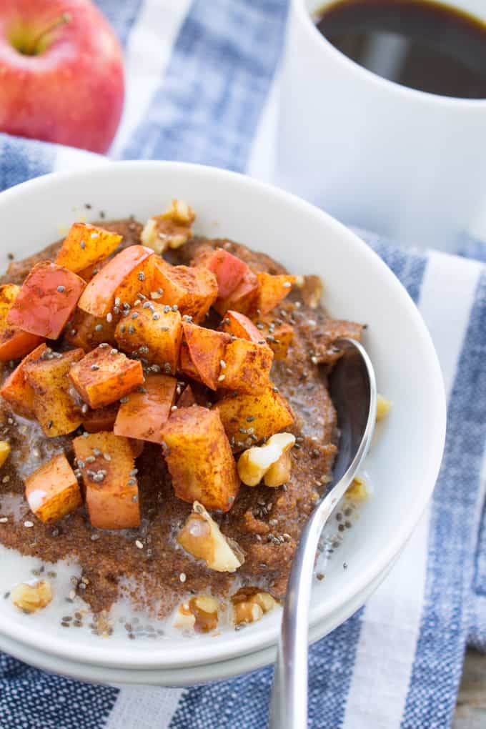 Apple Pie Teff Porridge