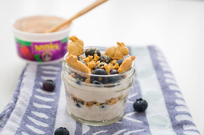 Annie's Organic Whole Milk Yogurt Blueberry Graham Jam Parfait