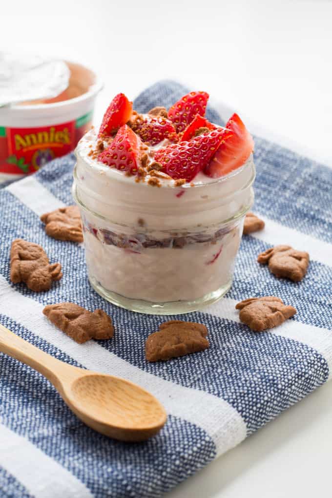 Annie's Organic Whole Milk Yogurt Chocolate Covered Strawberry Parfait