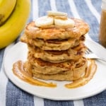 Peanut Butter Banana Pancakes