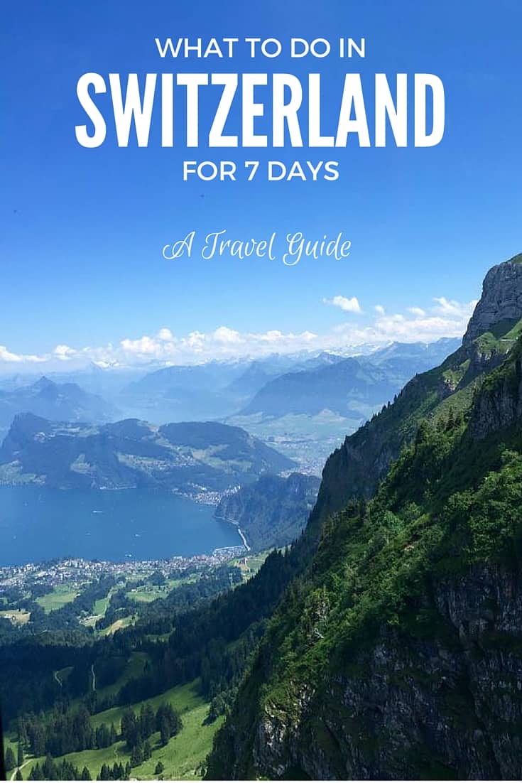 We were clueless when we planned our Switzerland trip, which is why I created this travel guide for you for what to do in Switzerland for 7 days. 