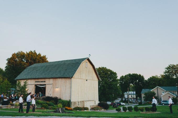rustic barn wedding in upstate new york