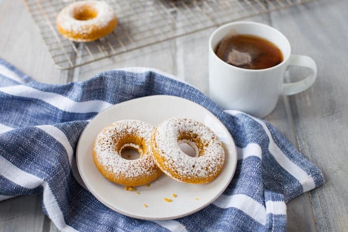 Whole Wheat Turmeric Honey Doughnuts - The Foodie Dietitian | Kara Lydon