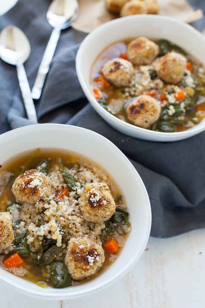 Italian Wedding Soup - The Jam Jar Kitchen