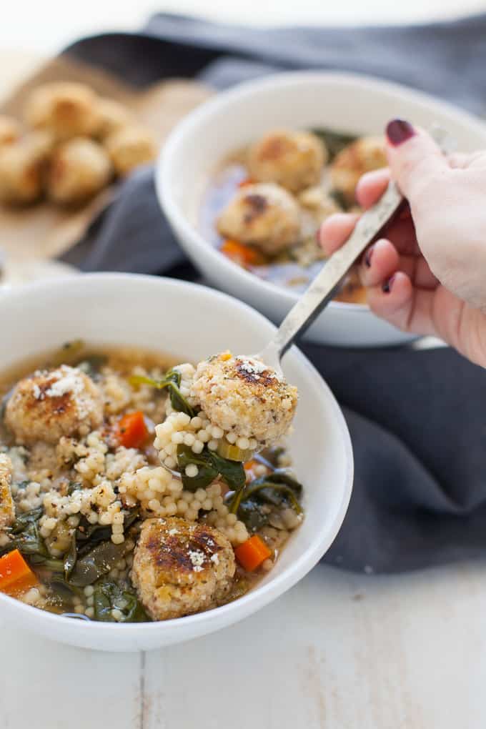 Italian Wedding Soup - Dinner at the Zoo