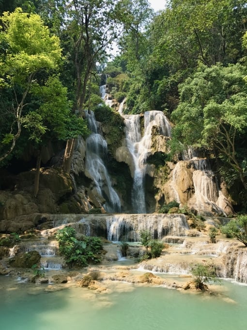 5 Days in Luang Prabang - Kuang Si Waterfalls