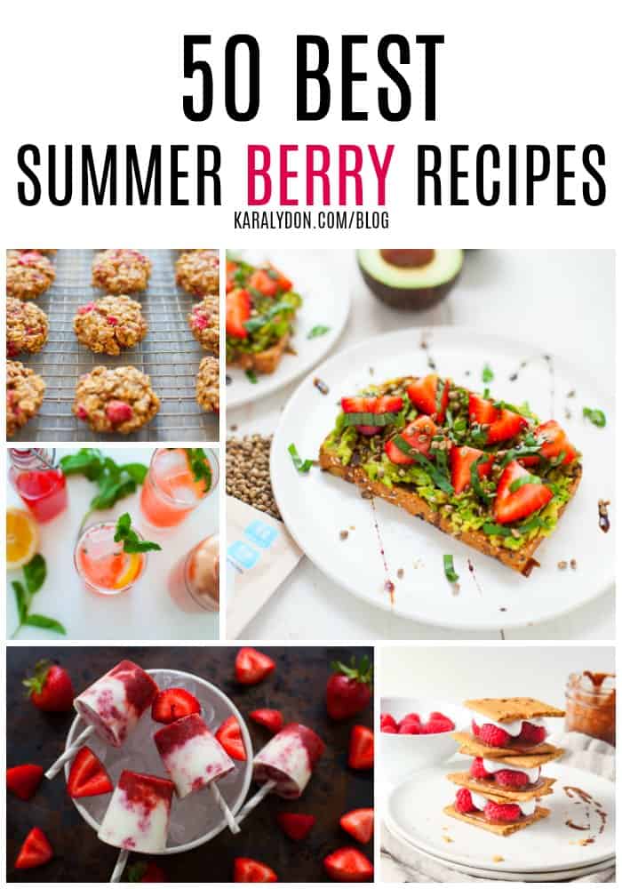 Kara Lydon | 50 Best Summer Berry Recipes - The Foodie Dietitian