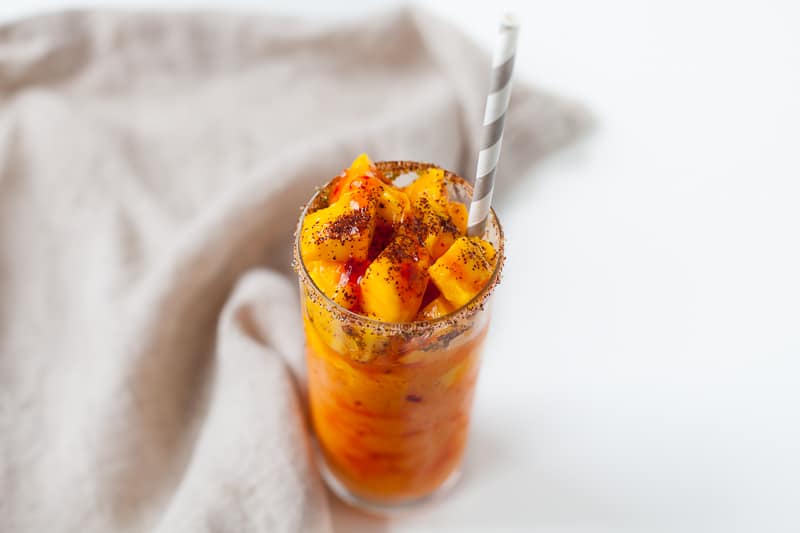 Move over frose, this mangonada is your new favorite frozen summer drink!