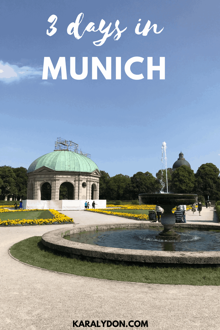 A recap of my 3 days in Munich Germany, which sights to see and where to eat!