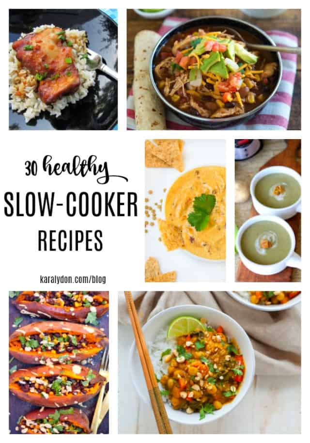 30 Healthy Slow Cooker Recipes for Winter - The Foodie Dietitian | Kara ...