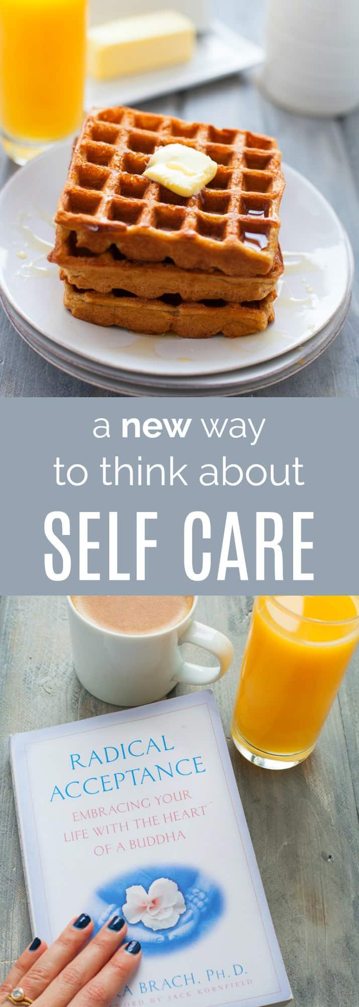 Getting caught up in all the pictures of green juices and spa retreats and massages on Instagram and feeling overwhelmed by self care? I've got a new way to think about self care that will help you feel excited about self care and not shameful.