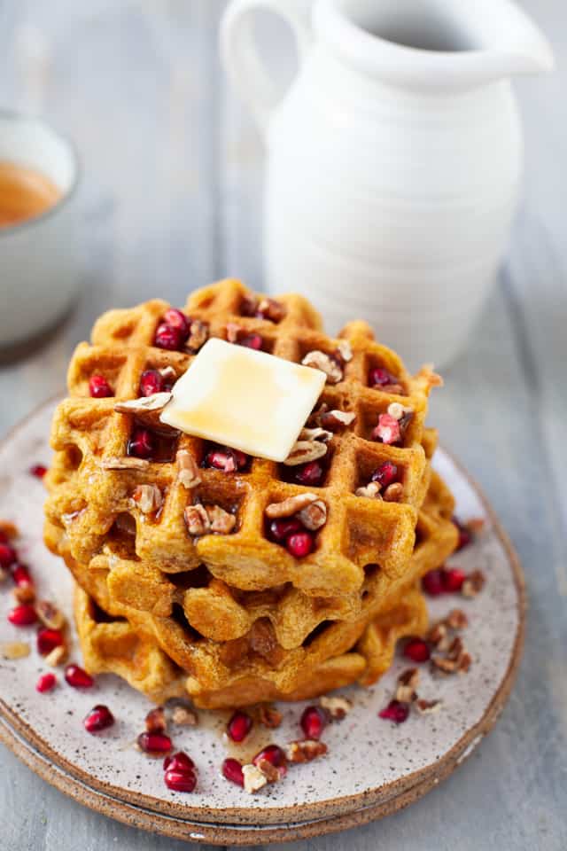 Dairy Free Whole Wheat Butternut Squash Waffles Kara Lydon