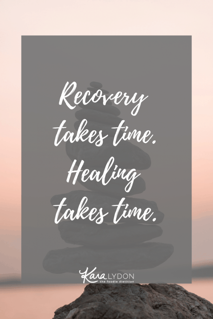 Recovery takes time. Healing takes time. #recovery #healing