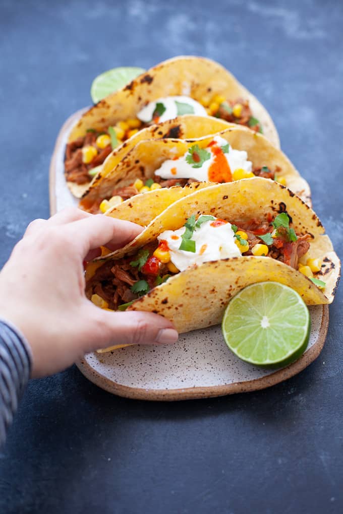 Vegetarian Jackfruit Tacos #instant pot