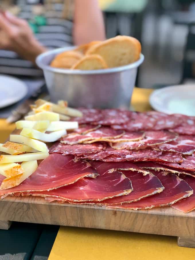 3 days in montepulciano italy. lunch near La Foce.