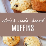 irish soda bread muffins pin