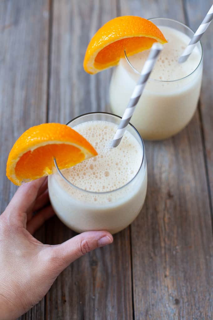 Orange Julius Cocktail #dairyfree