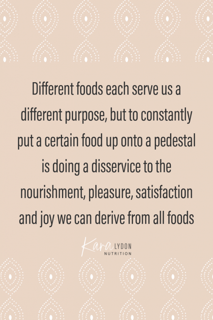 inspirational quote about intuitive eating