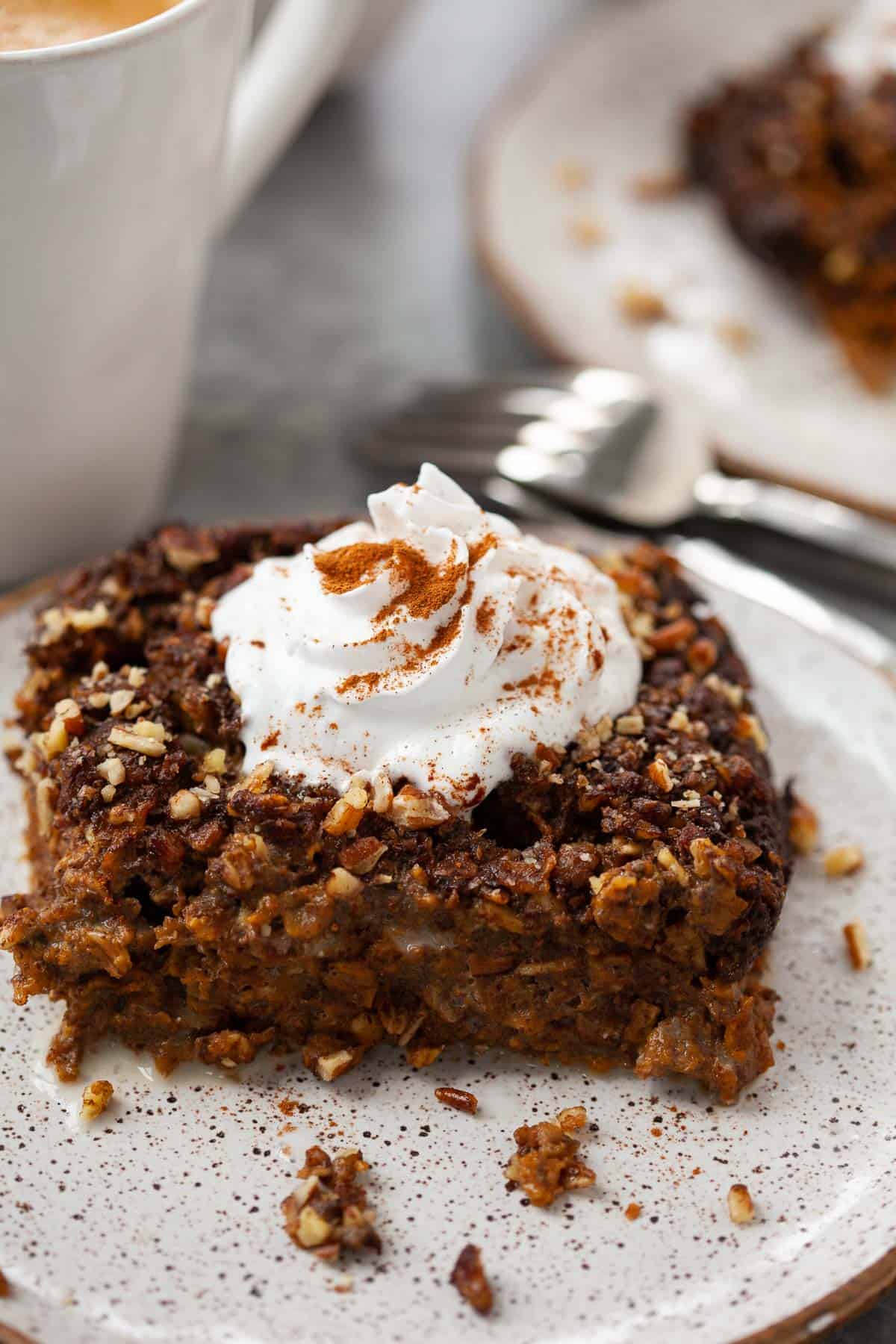 gingerbread baked oatmeal