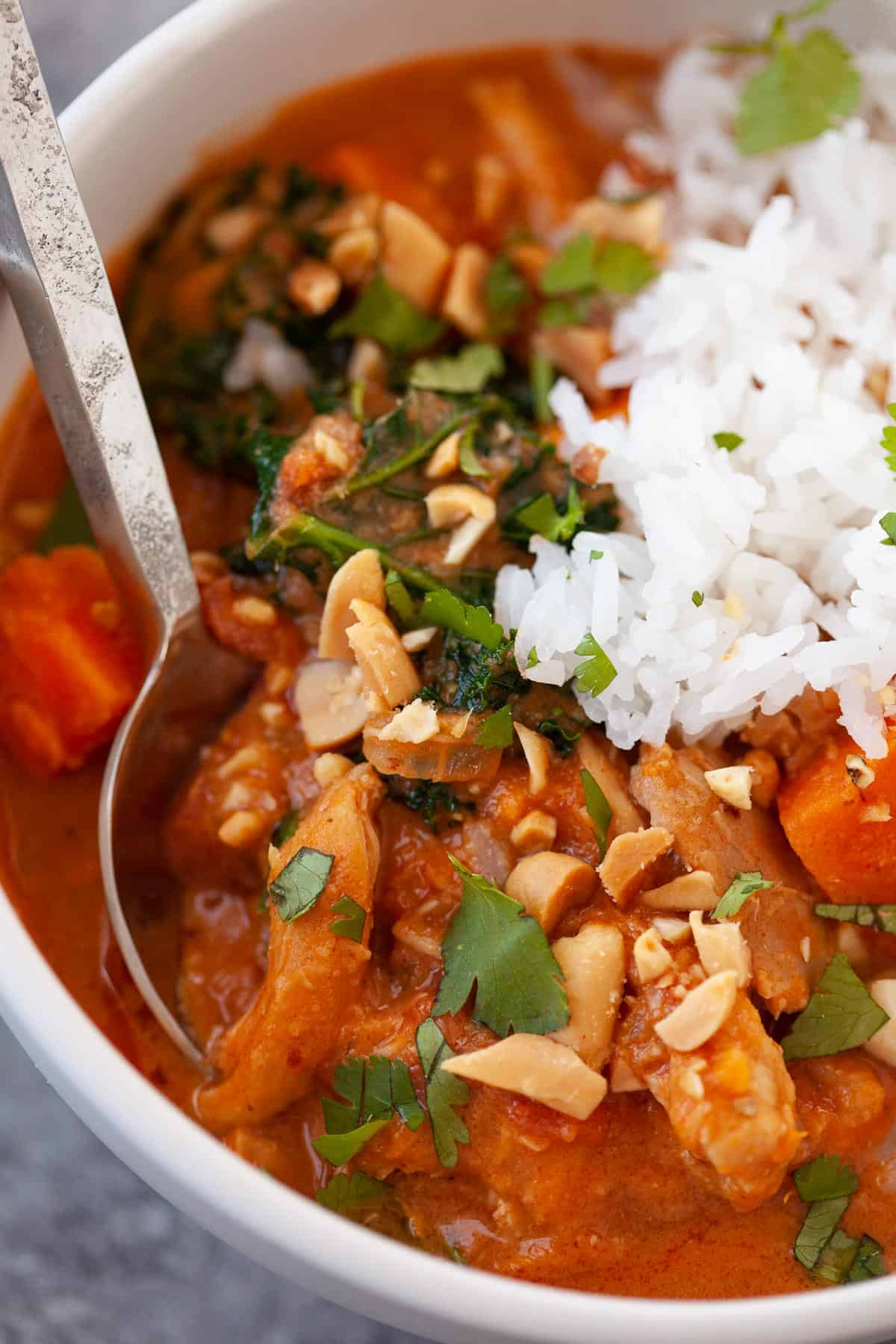 West African Peanut Stew with Chicken