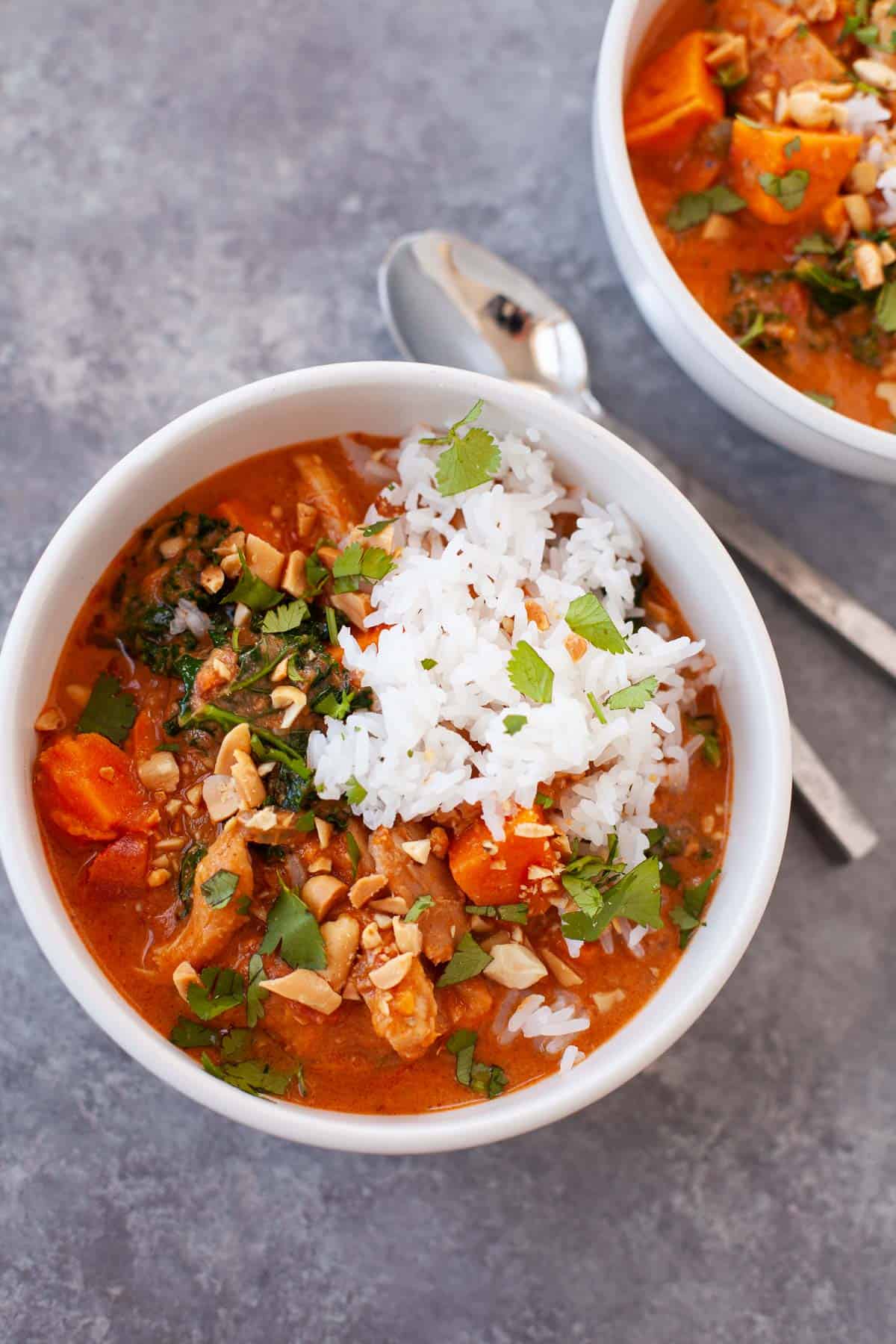 West African Peanut Stew with Chicken