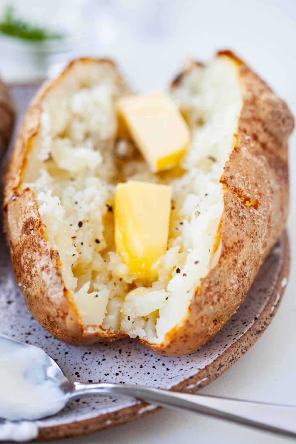 Air Fryer Baked Potatoes | Kara Lydon