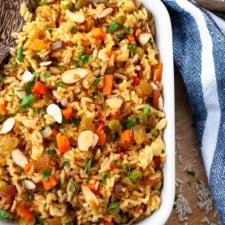 Vegetarian Rice Pilaf