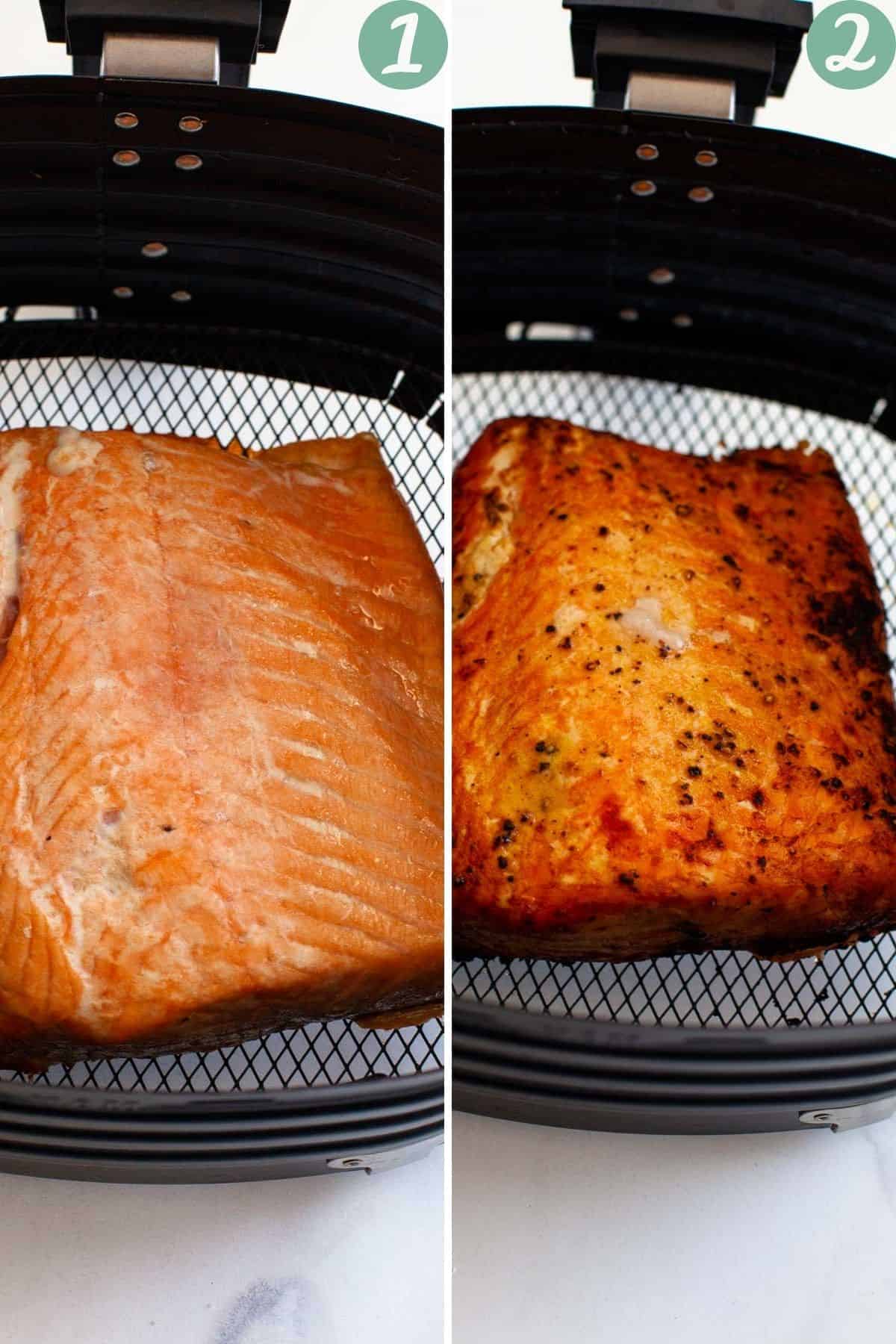 Air Fryer Salmon (Fresh or Frozen)  Kara Lydon