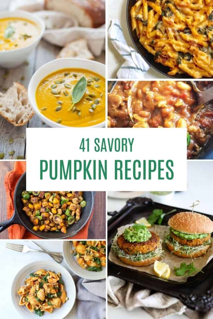 41 Savory Pumpkin Recipes pin 1