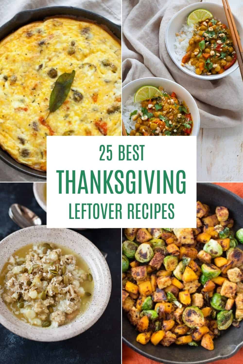 thanksgiving leftover recipes pin 1