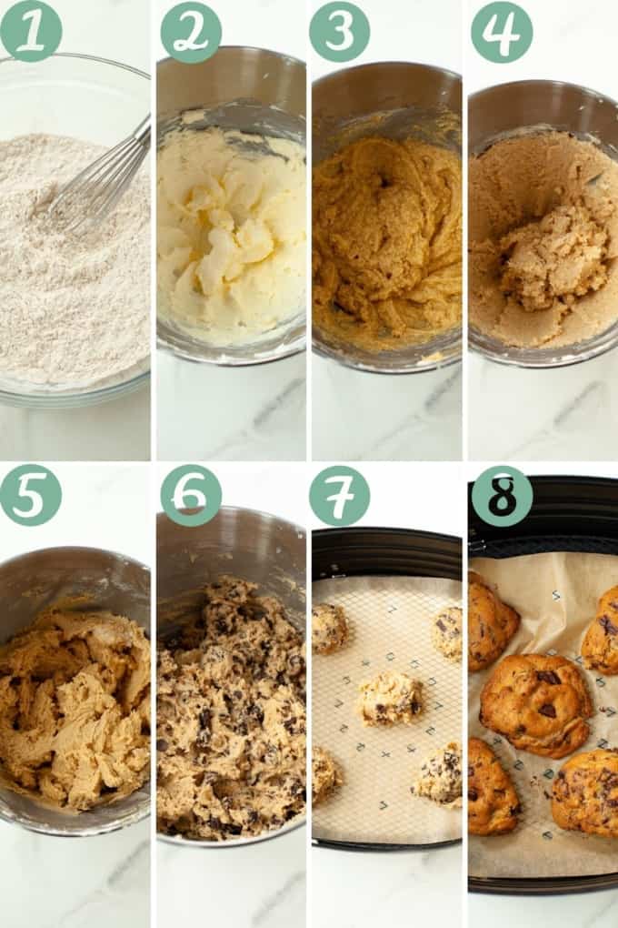 cookie ingredients step by step