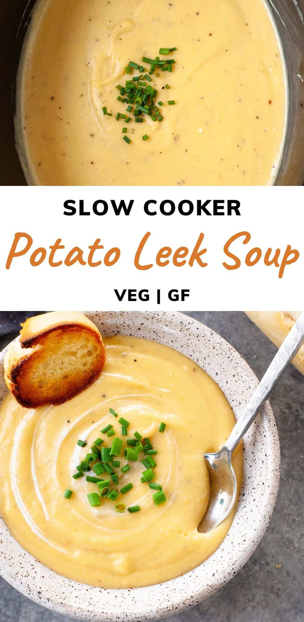 Slow Cooker Potato Leek Soup Kara Lydon